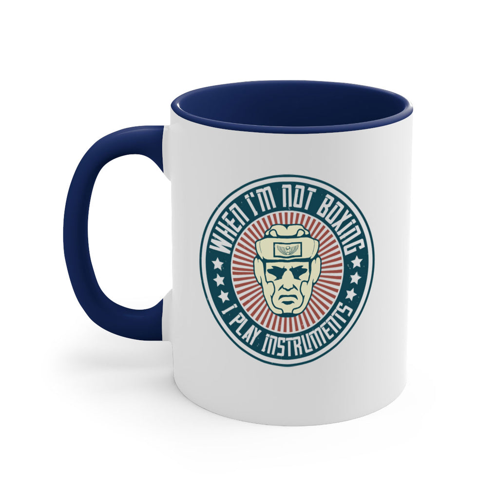 When Im not boxing I play instruments 1754#- boxing-Mug / Coffee Cup
