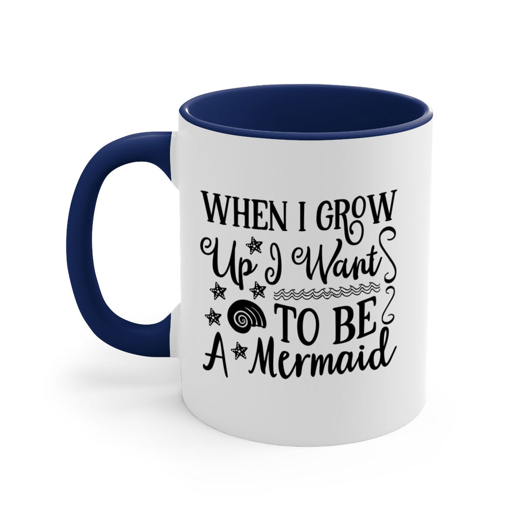 When i grow up i 665#- mermaid-Mug / Coffee Cup
