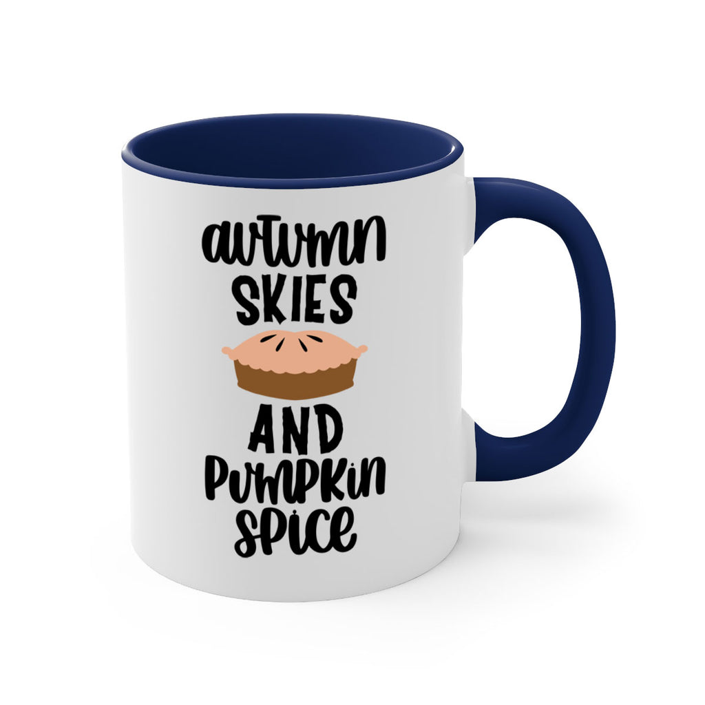 Autumn Skies And Pumpkin Spice 477#- fall-Mug / Coffee Cup