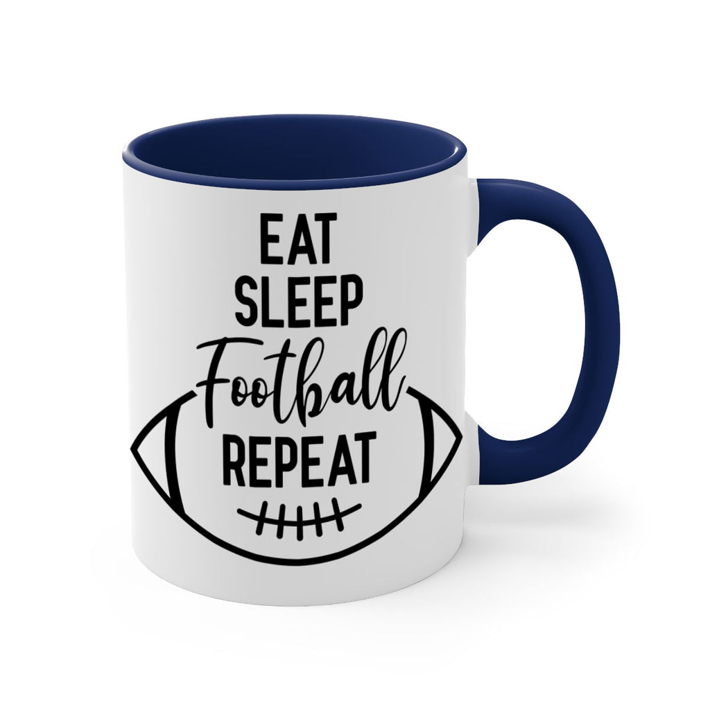 Eat Sleep Football Repeat 1313#- football-Mug / Coffee Cup