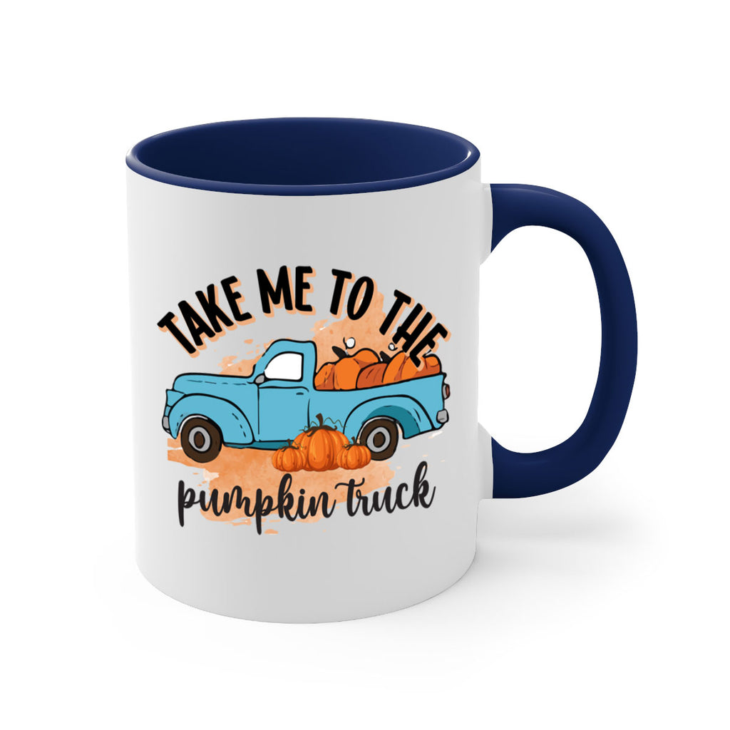 Fall Pumpkin Truck 128#- fall-Mug / Coffee Cup