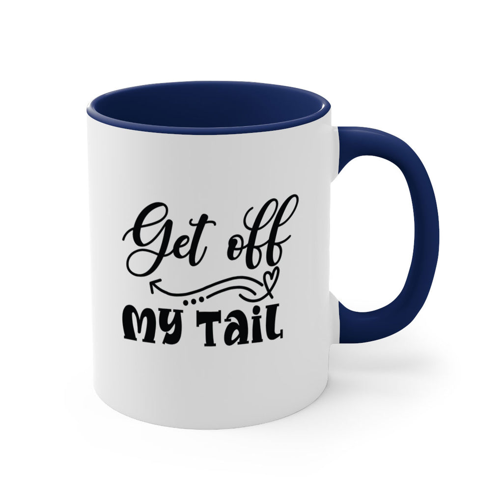 Get off My Tail 184#- mermaid-Mug / Coffee Cup