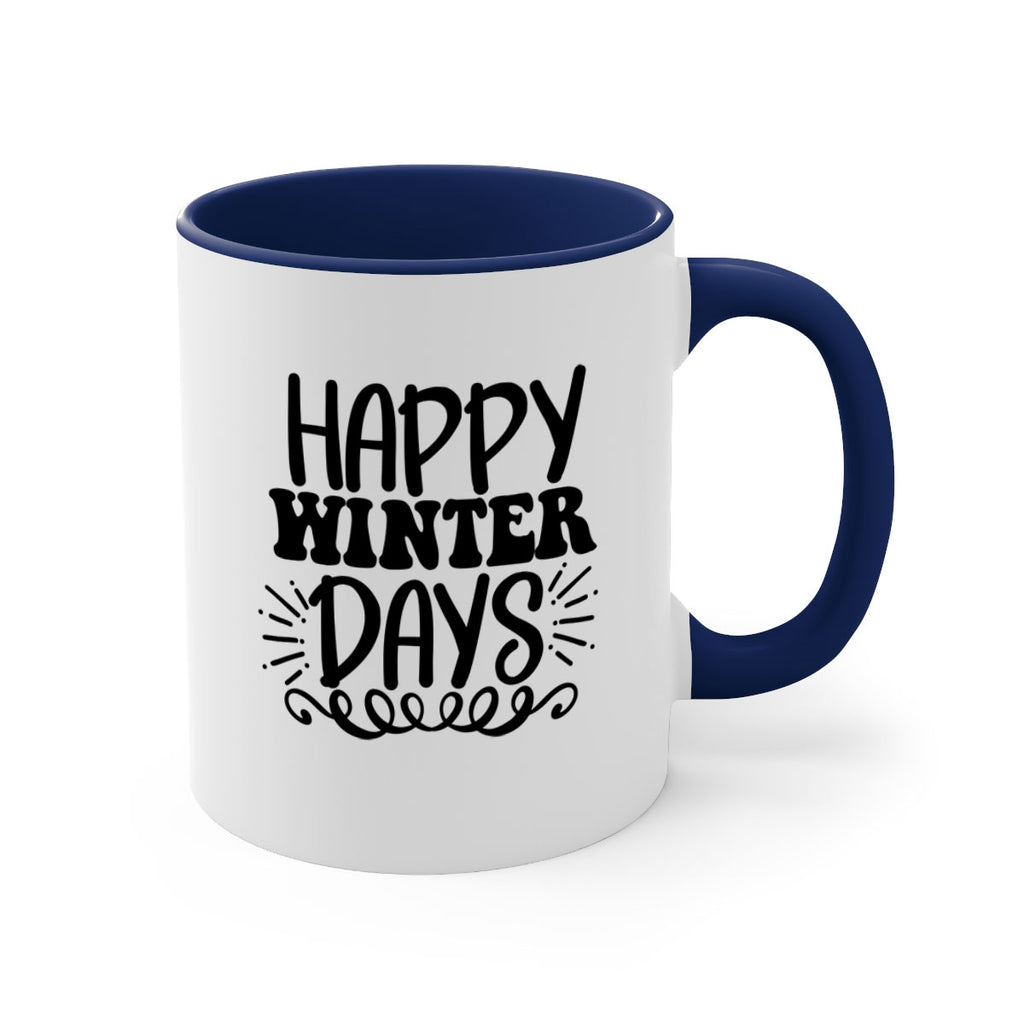 Happy Winter Days 126#- winter-Mug / Coffee Cup