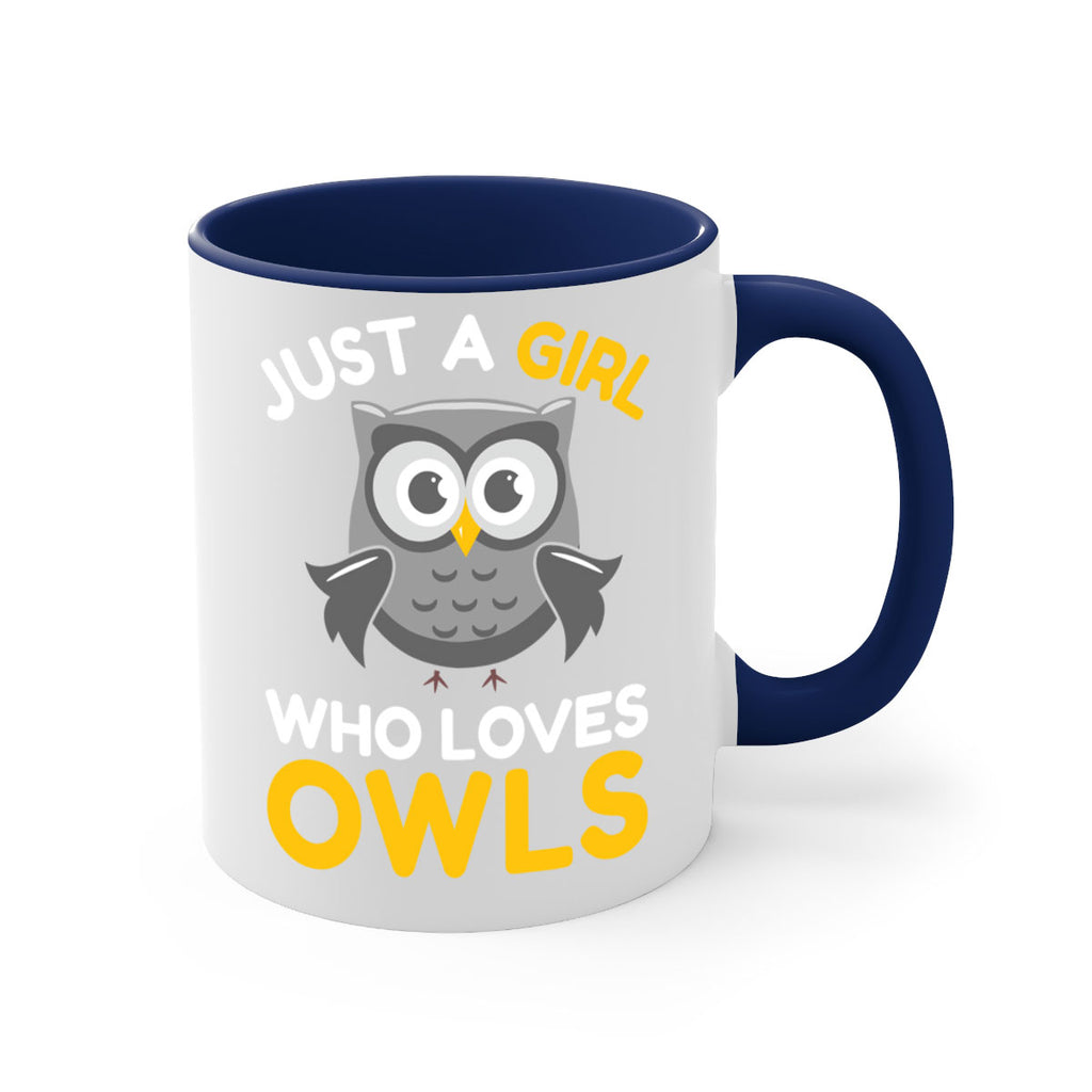 Just a Boy Who Loves A TurtleRabbit 11#- owl-Mug / Coffee Cup