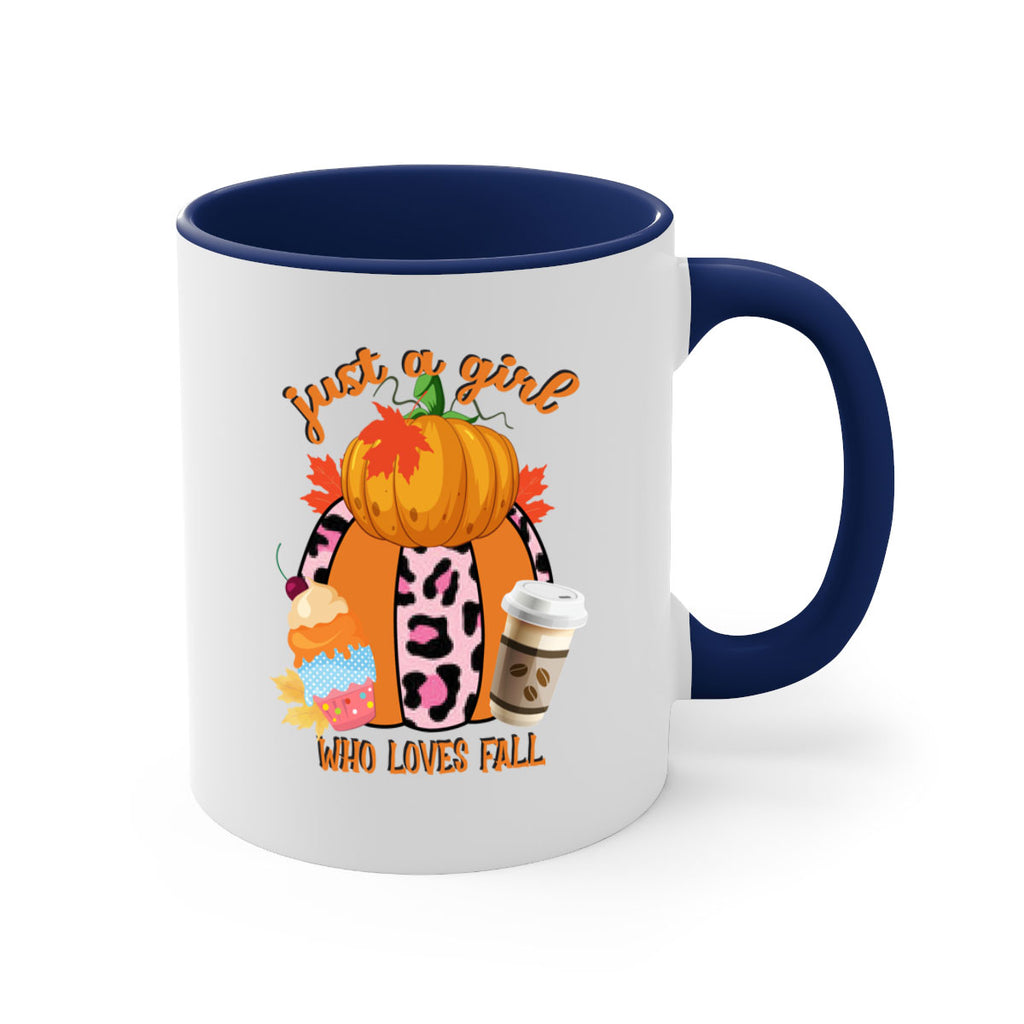 Just a Girl Who Loves Fall 383#- fall-Mug / Coffee Cup