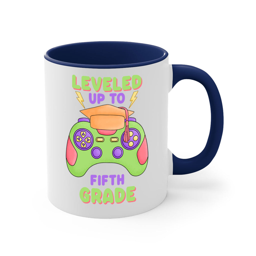 Leveled up to 5th Grade 17#- 5th grade-Mug / Coffee Cup