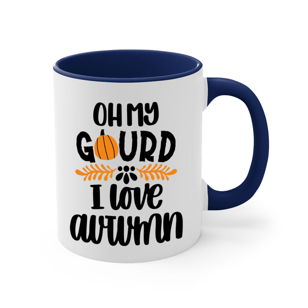Oh My Gourd I Love Autumn 504#- fall-Mug / Coffee Cup