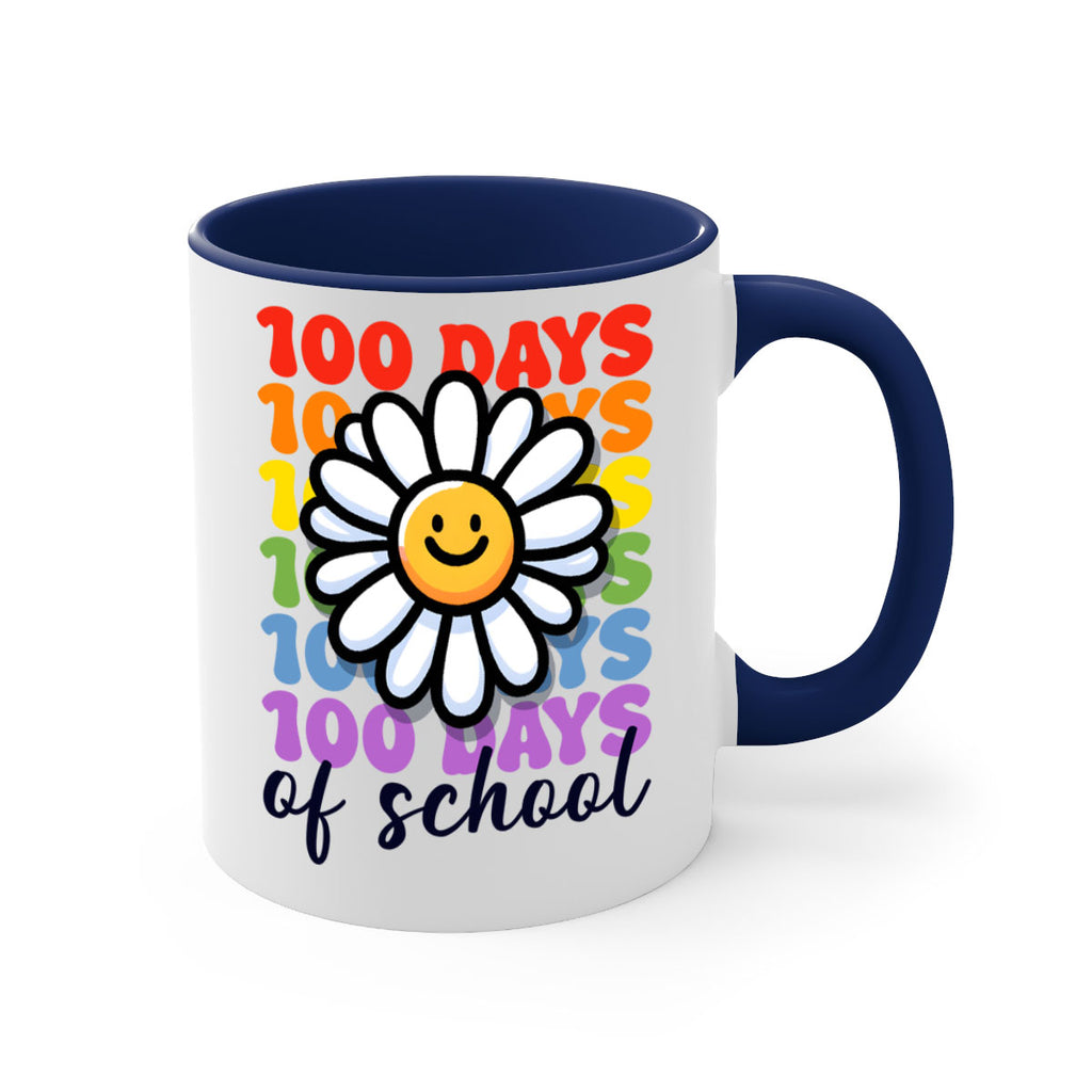 Retro Flower 100 Days Of 56#- 100 days-Mug / Coffee Cup