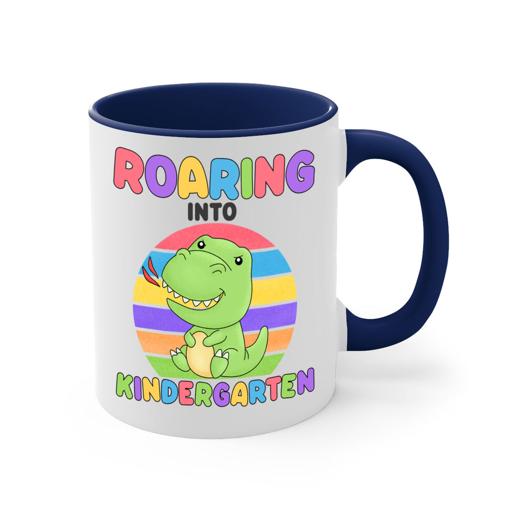Roaring to Kindergarten Trex 19#- Kindergarten-Mug / Coffee Cup