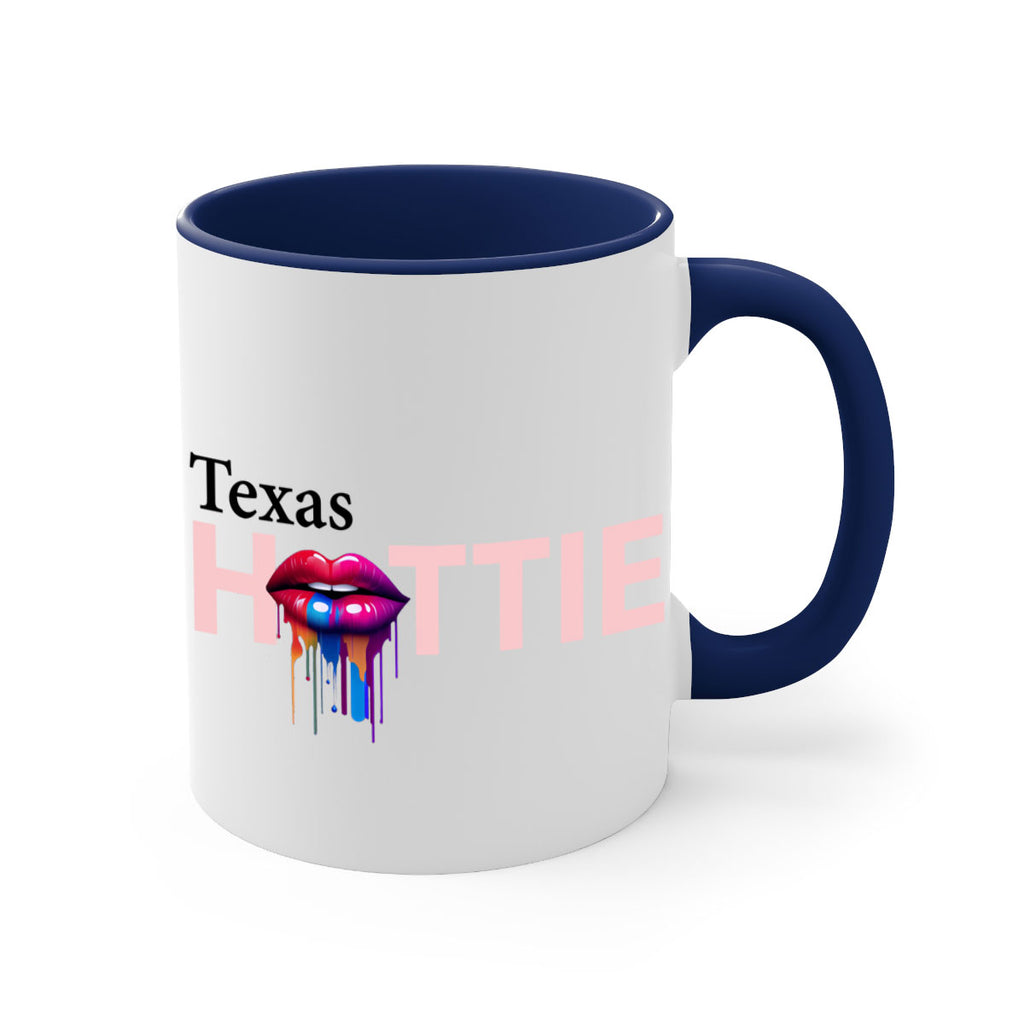 Texas Hottie with dripping lips 43#- Hottie Collection-Mug / Coffee Cup