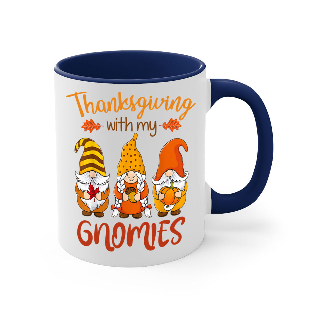 ThanksgivingWithGnomiesFall 610#- fall-Mug / Coffee Cup