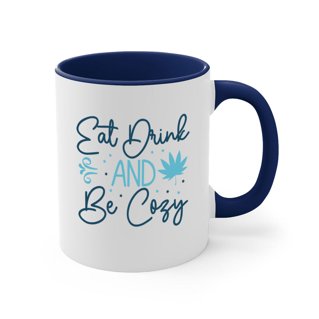 eat drink and be cozy 98#- winter-Mug / Coffee Cup