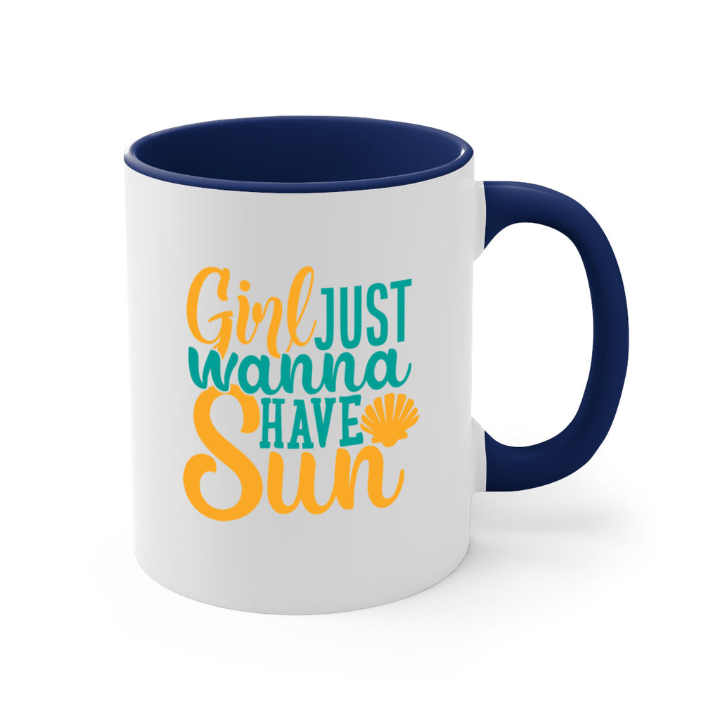 girls just wanna have sun Style 101#- Summer-Mug / Coffee Cup
