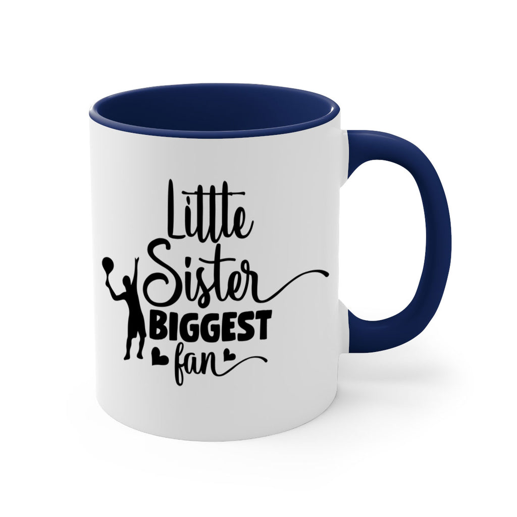little sister biggest fan 862#- tennis-Mug / Coffee Cup