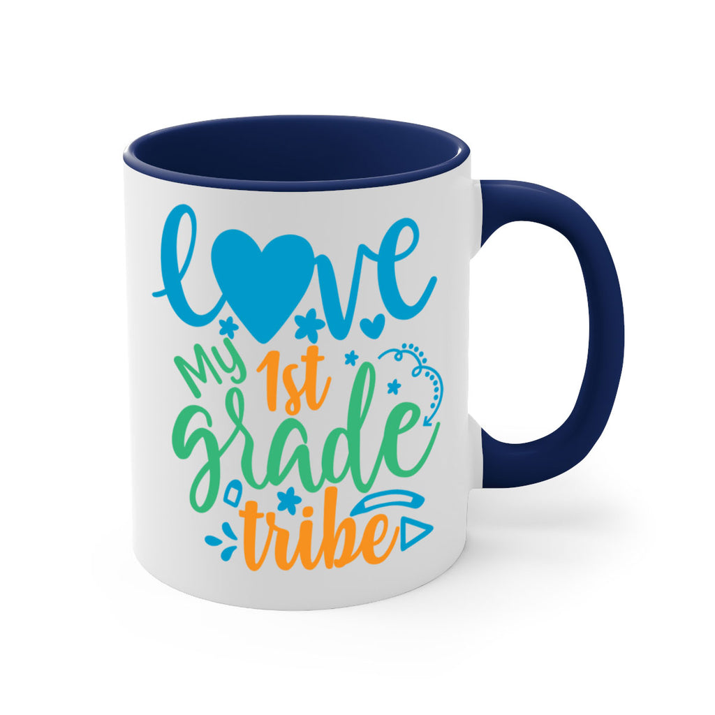 love my 1st grade tribe 16#- First Grade-Mug / Coffee Cup