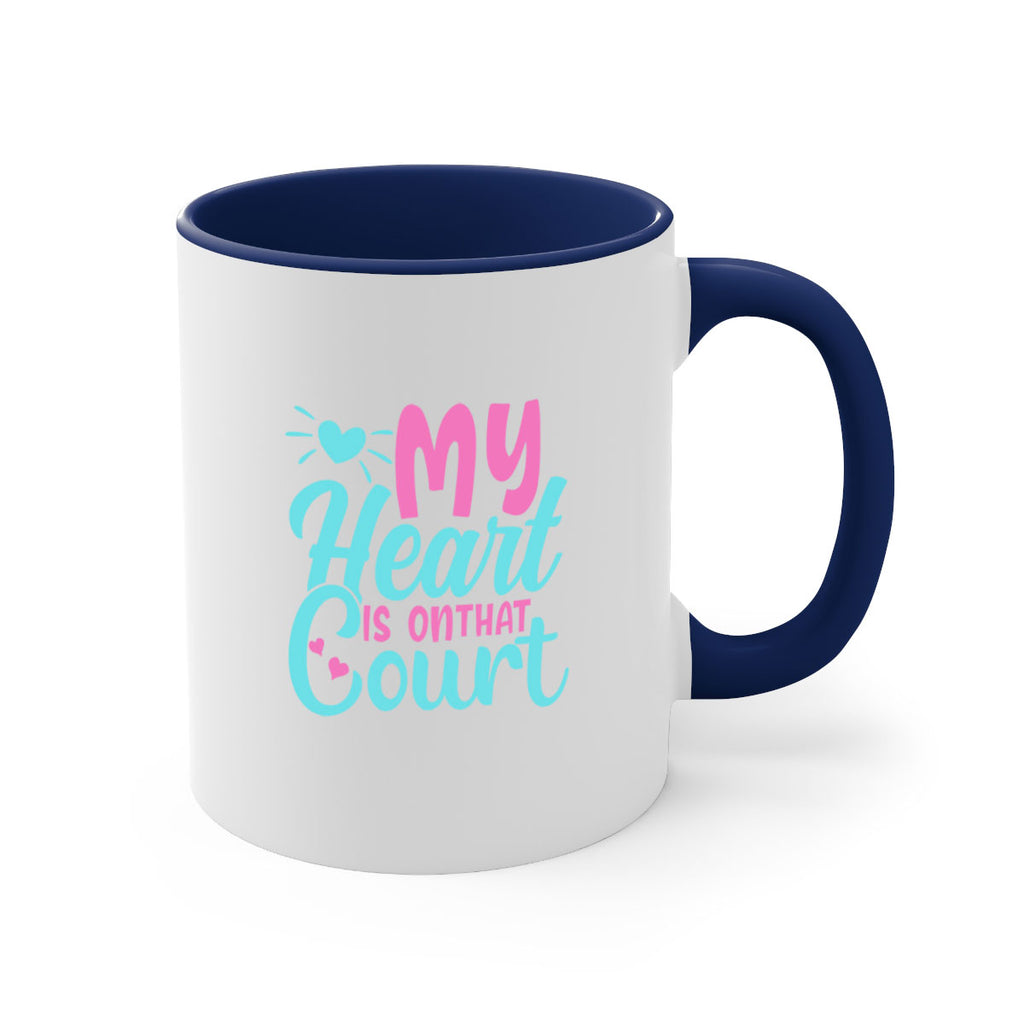 my heart is on the court 1988#- basketball-Mug / Coffee Cup