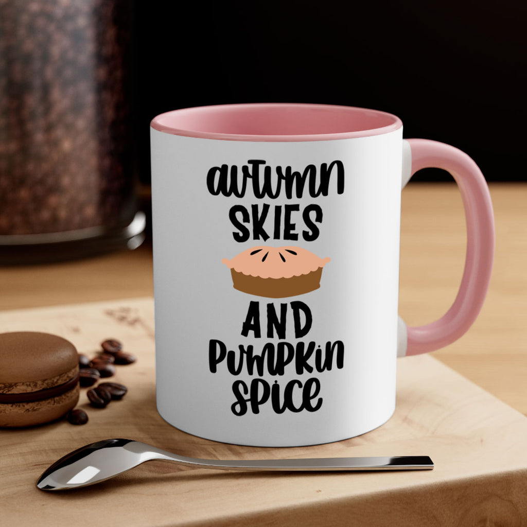Autumn Skies And Pumpkin Spice 477#- fall-Mug / Coffee Cup