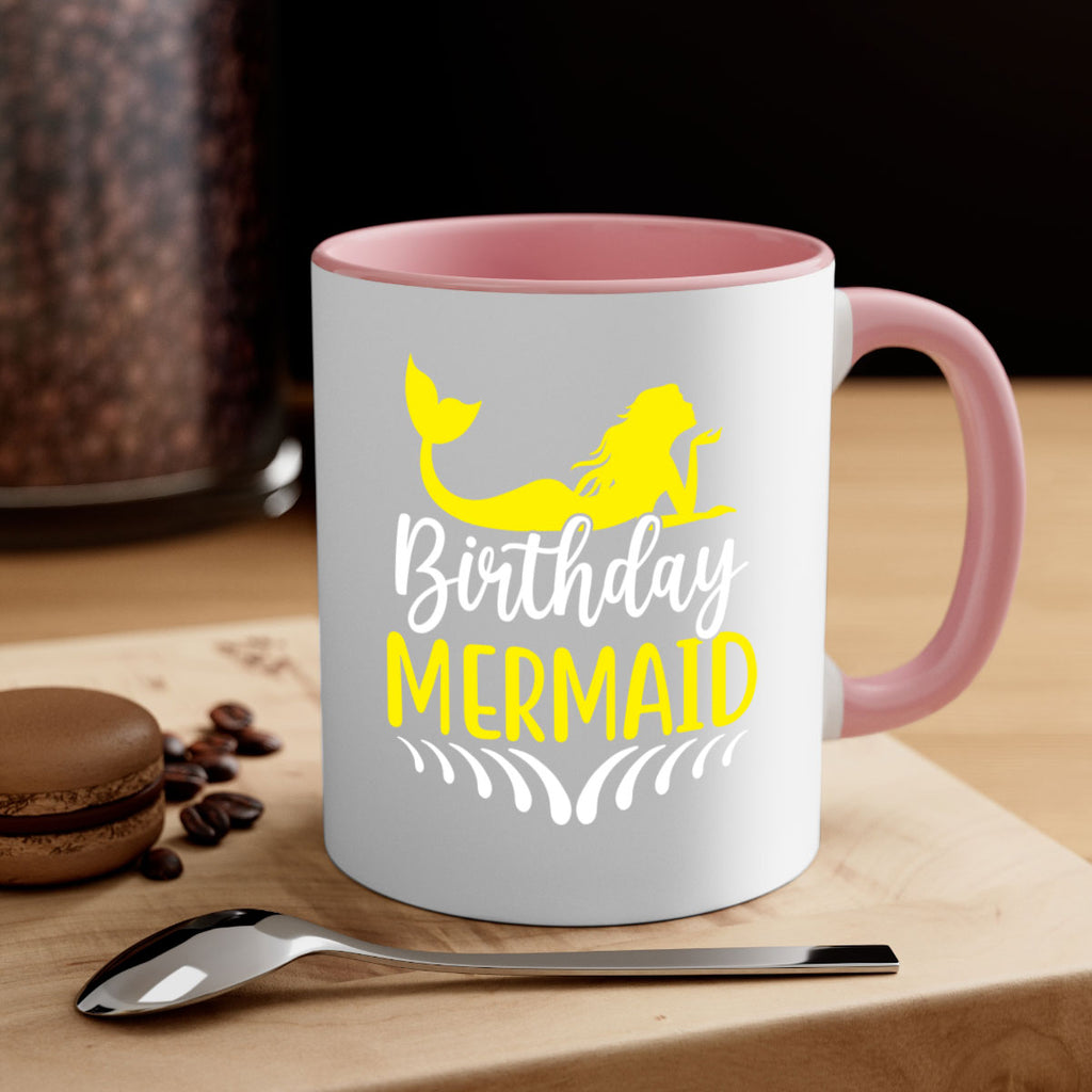 Birthday Mermaid 68#- mermaid-Mug / Coffee Cup