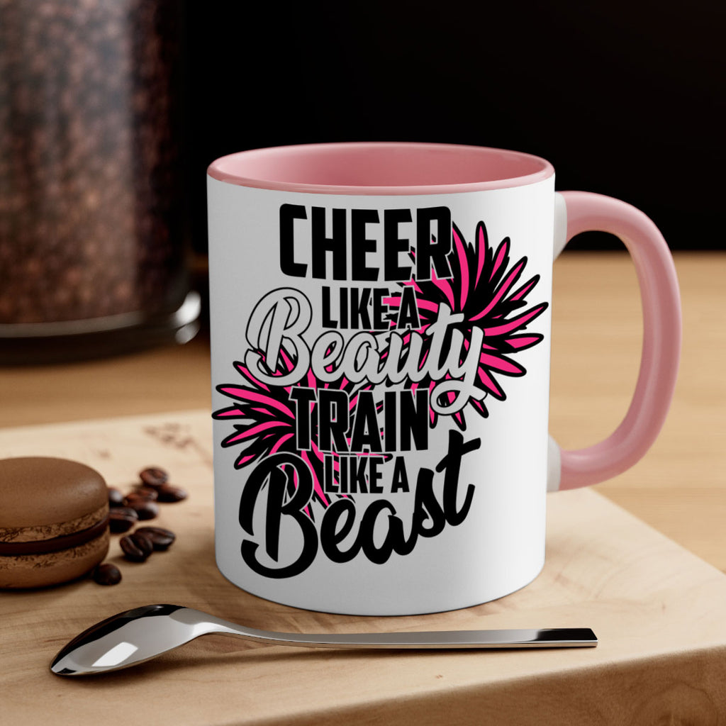 Cheer like a Beauty Train like a Beast 1388#- cheer-Mug / Coffee Cup