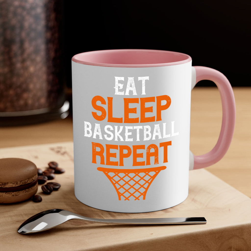 Eat more sleep basketball repeat 1321#- basketball-Mug / Coffee Cup