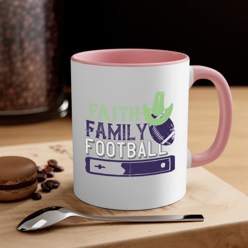 Faith family football 1258#- football-Mug / Coffee Cup