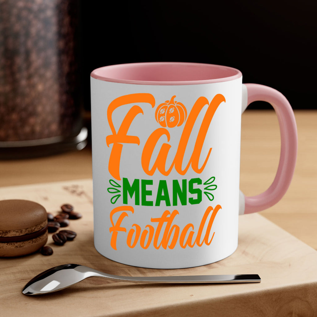 Fall Means Football 122#- fall-Mug / Coffee Cup