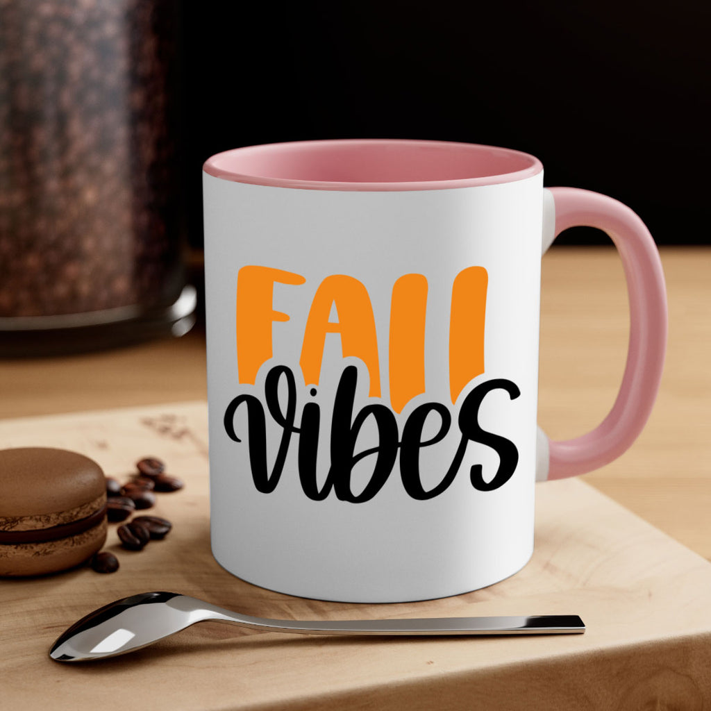 Fall Vibes 487#- fall-Mug / Coffee Cup