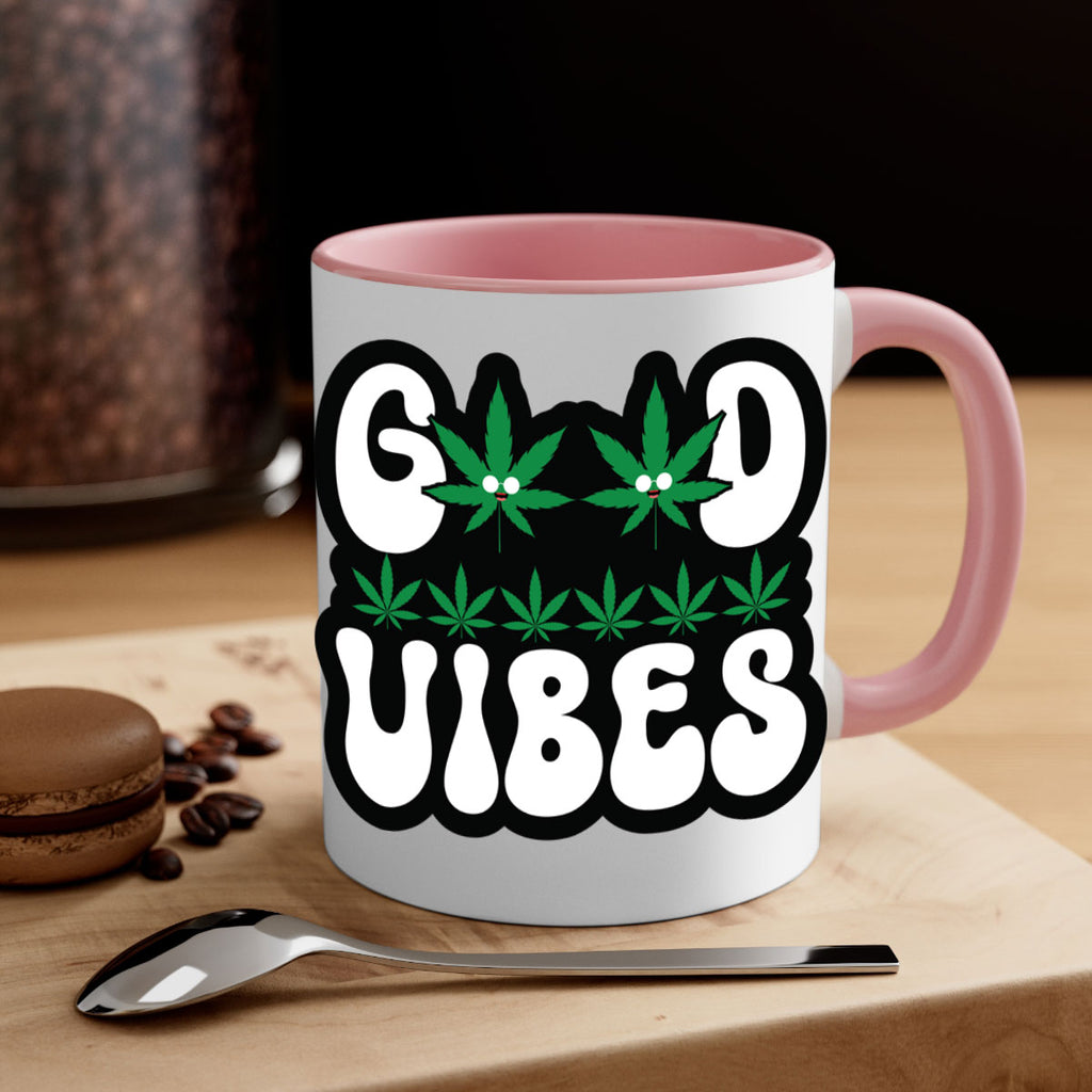 Good vibes 96#- marijuana-Mug / Coffee Cup