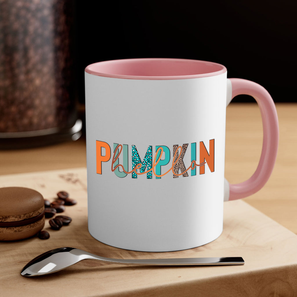 Hello Pumpkin 285#- fall-Mug / Coffee Cup