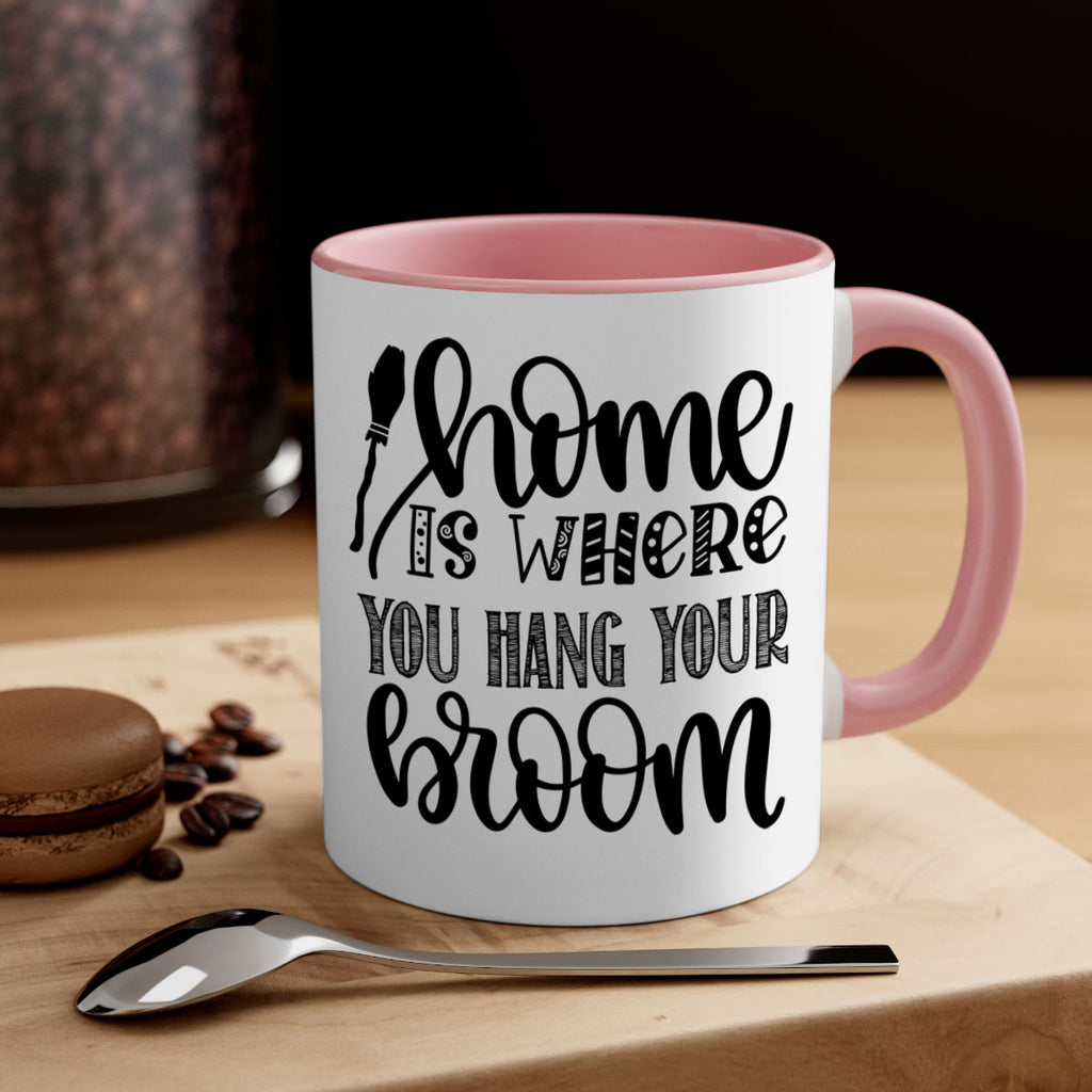 Home Is Where You Hang Your Broom 315#- fall-Mug / Coffee Cup