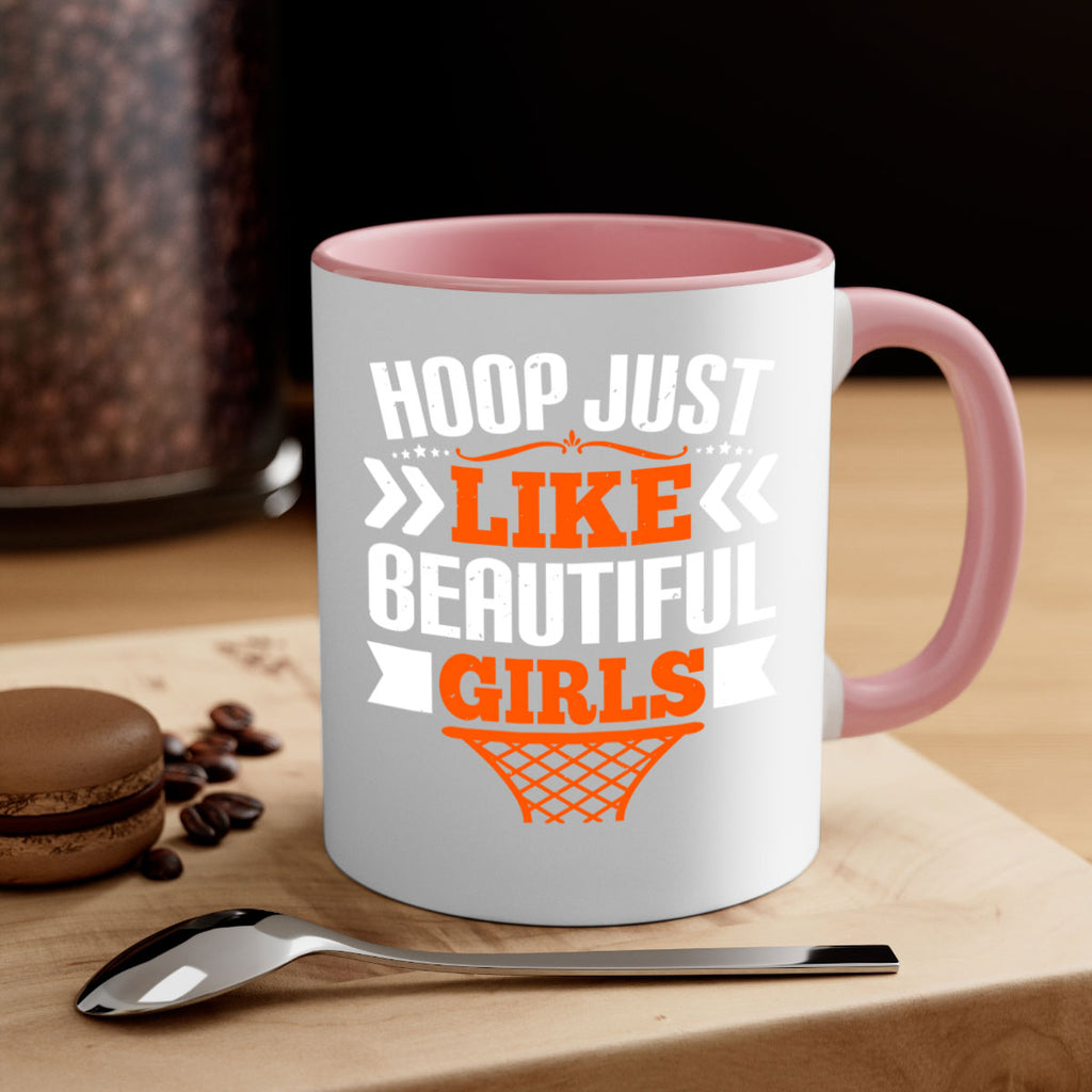 Hoop just like beautiful girls 1179#- basketball-Mug / Coffee Cup