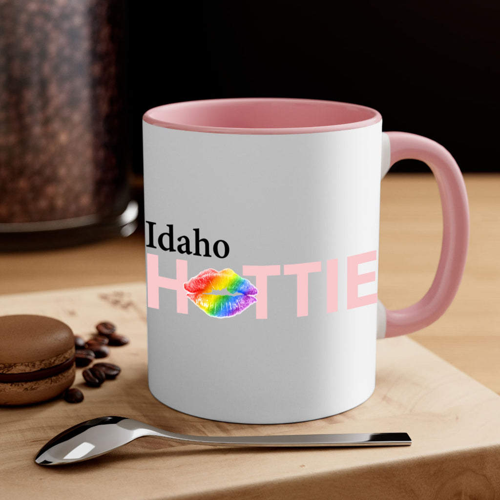 Idaho Hottie with rainbow lips 12#- Hottie Collection-Mug / Coffee Cup