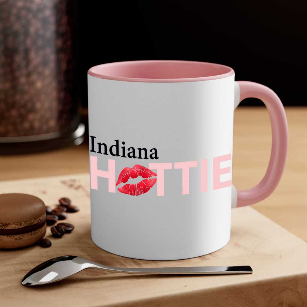 Indiana Hottie With Red Lips 14#- Hottie Collection-Mug / Coffee Cup