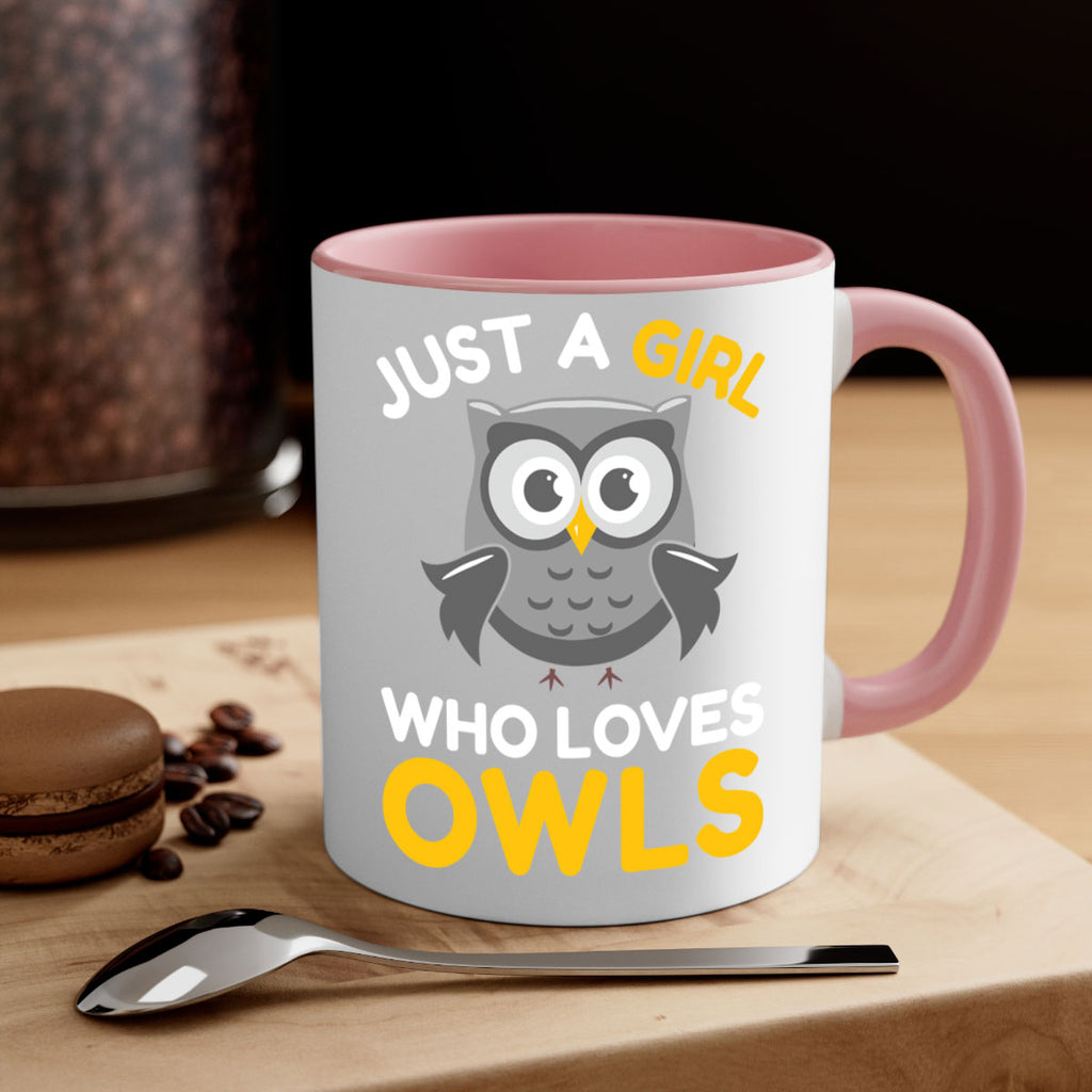 Just a Boy Who Loves A TurtleRabbit 11#- owl-Mug / Coffee Cup