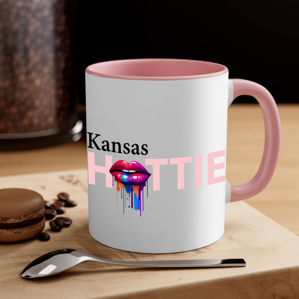 Kansas Hottie with dripping lips 16#- Hottie Collection-Mug / Coffee Cup