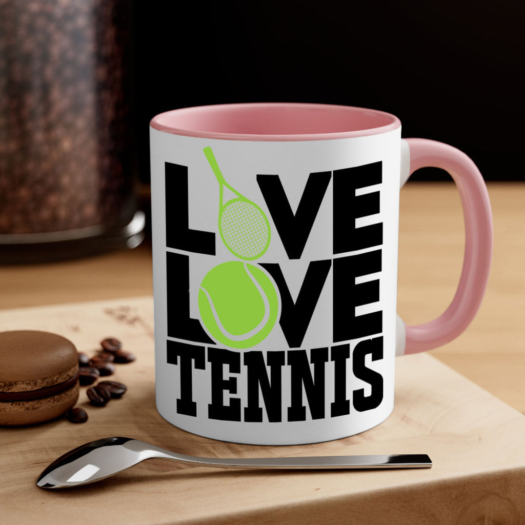 Live Love Tennis 799#- tennis-Mug / Coffee Cup