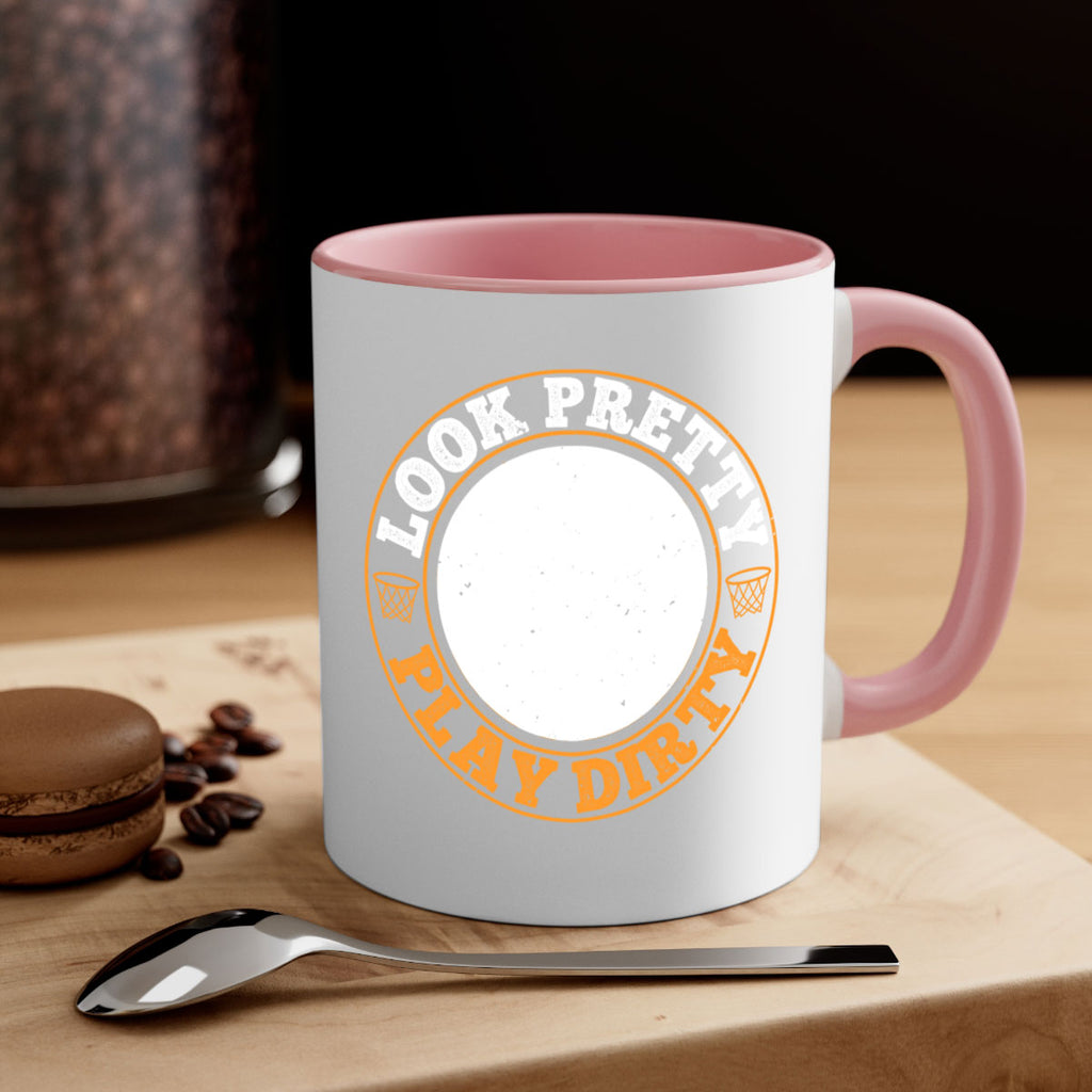 Look pretty Play dirty 1946#- basketball-Mug / Coffee Cup