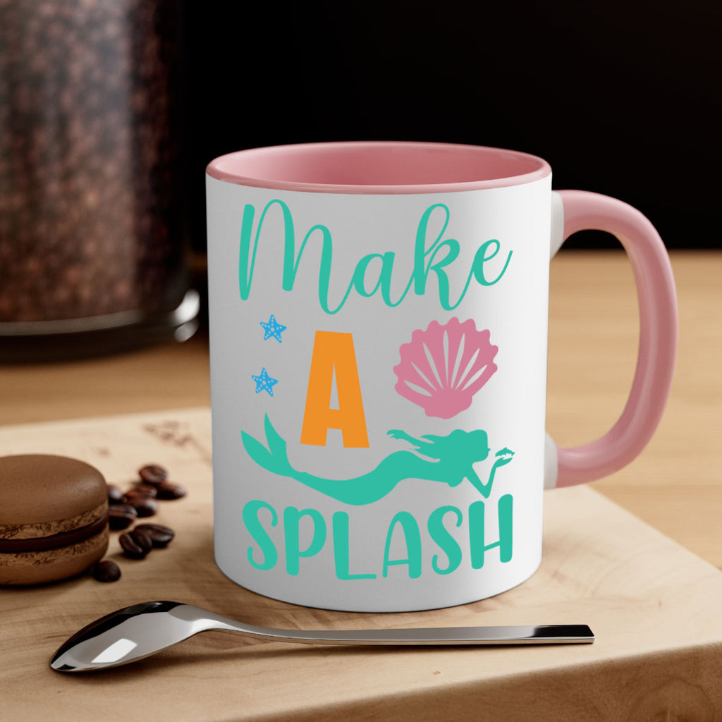 Make a Splash Design 314#- mermaid-Mug / Coffee Cup