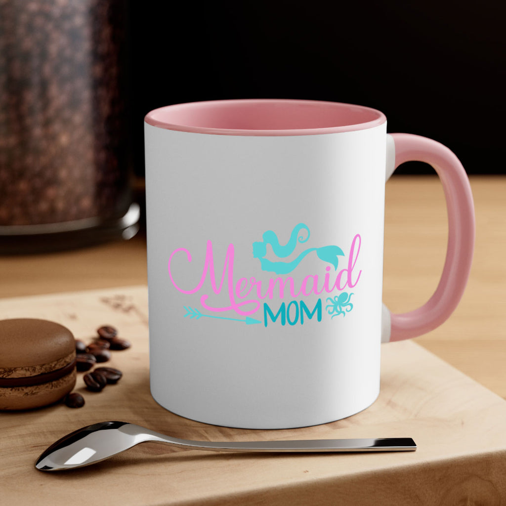 Mermaid Mom 374#- mermaid-Mug / Coffee Cup