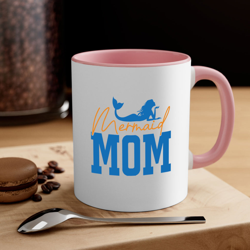 Mermaid Mom 375#- mermaid-Mug / Coffee Cup