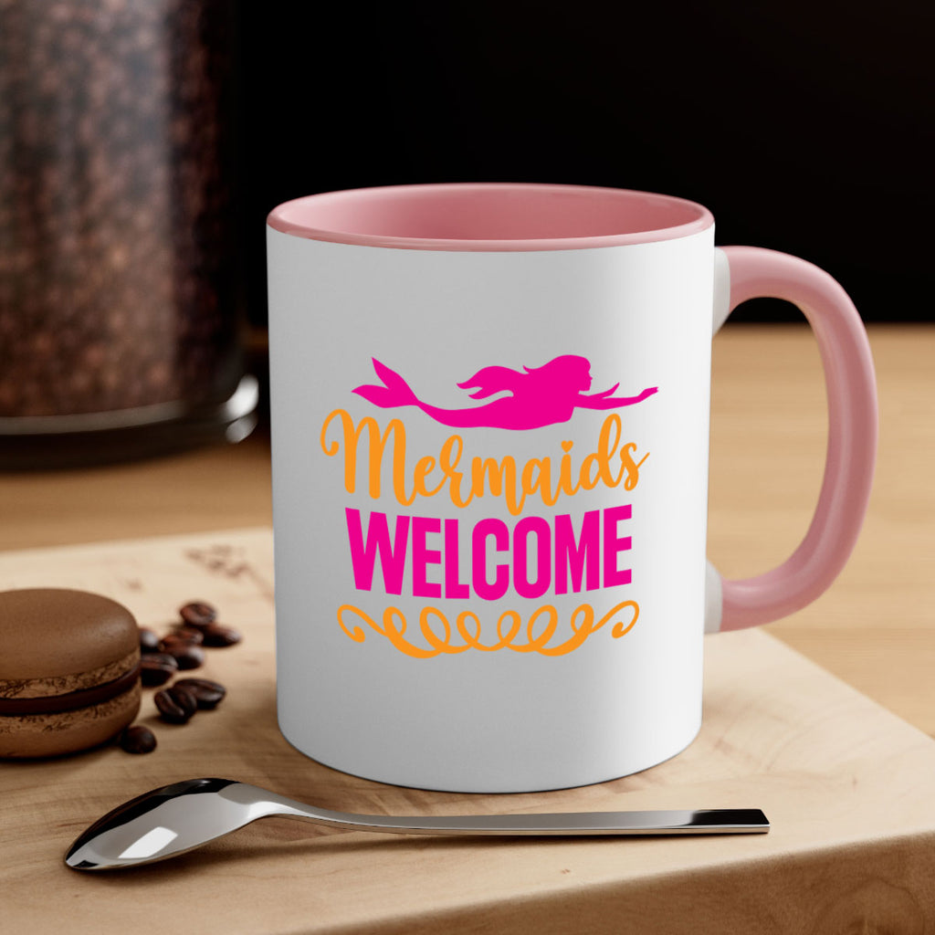 Mermaids Welcome 472#- mermaid-Mug / Coffee Cup