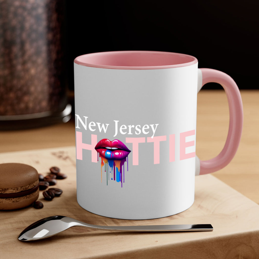 New Jersey Hottie with dripping lips 104#- Hottie Collection-Mug / Coffee Cup