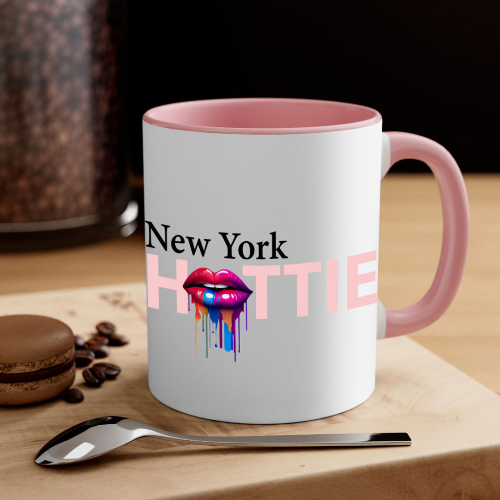 New York Hottie with dripping lips 32#- Hottie Collection-Mug / Coffee Cup