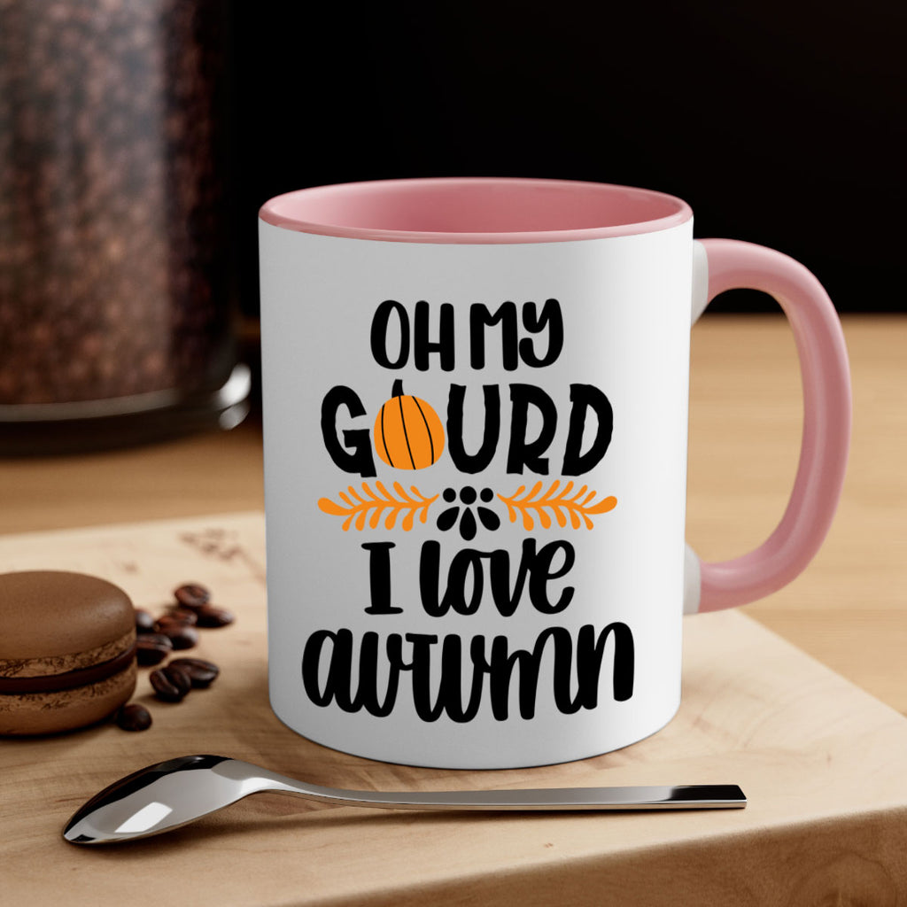 Oh My Gourd I Love Autumn 504#- fall-Mug / Coffee Cup