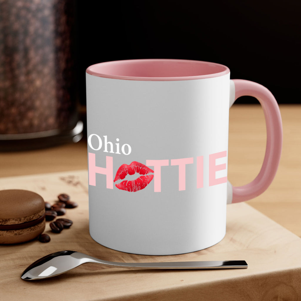 Ohio Hottie With Red Lips 89#- Hottie Collection-Mug / Coffee Cup