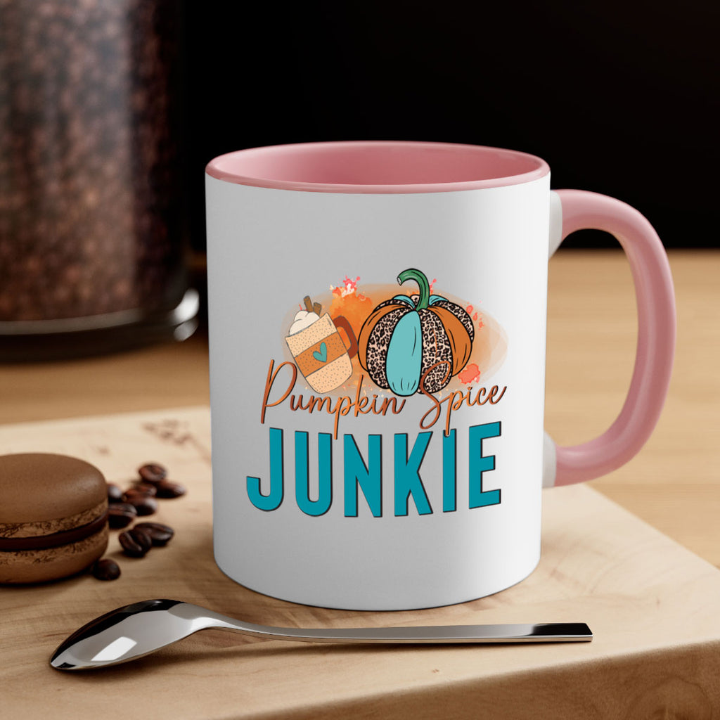 Pumpkin Spice Junkie 550#- fall-Mug / Coffee Cup