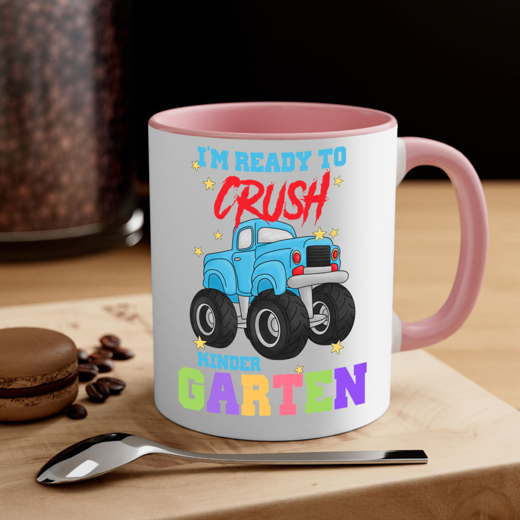 Ready to Crush Kindergarten MonsterTruck 16#- Kindergarten-Mug / Coffee Cup