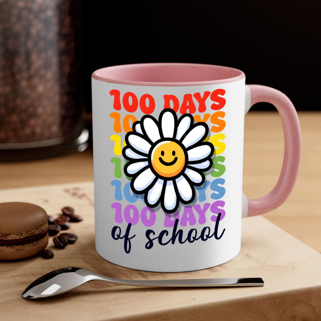 Retro Flower 100 Days Of 56#- 100 days-Mug / Coffee Cup