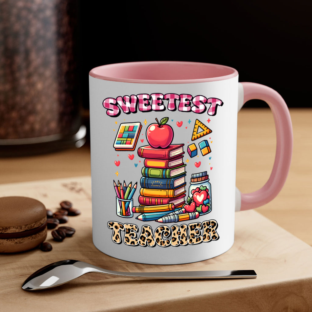 Sweetest Teacher Sublimation 15#- teacher-Mug / Coffee Cup