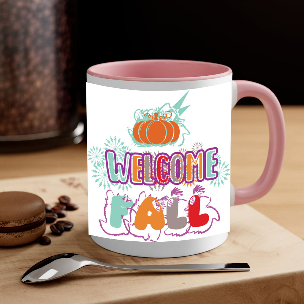 WelcomeFalldesign 638#- fall-Mug / Coffee Cup